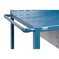 Mobile Service Cart, 2 Tiers, 24" W x 57" H x 40" D, 1200 lbs. Capacity Les Distributions ICE