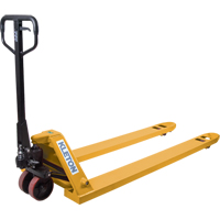 Transpalette manuel &agrave; fourches longues, Acier, 72" lo x 27" la, Capacit&eacute; 5500 lb Les Distributions ICE