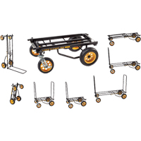 Transporteur d'&eacute;quipement 8 en 1 RockNRoller Multi-Cart, tout terrain, Acier, Capacit&eacute; 500 lb Les Distributions ICE