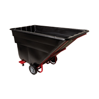 Tilt Truck, Polyethylene, 1-1/2 cu. yd., 1200 lbs. Load Capacity Les Distributions ICE