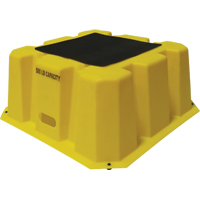 Escabeaux emboîtables industriels, 25" x 25" x Hauteur 10-1/2" Les Distributions ICE