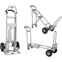 Diables &agrave; 3 positions Spartan III, Aluminium, Capacit&eacute; 750 lb Les Distributions ICE