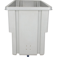 Tilt Truck, Polyethylene, 0.625 cu. yd., 500 lbs. Load Capacity Les Distributions ICE