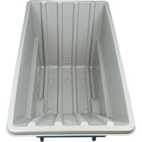 Tilt Truck, Polyethylene, 1.1 cu. yd., 1250 lbs. Load Capacity Les Distributions ICE