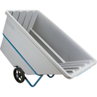 Tilt Truck, Polyethylene, 1.1 cu. yd., 2000 lbs. Load Capacity Les Distributions ICE