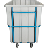 Tilt Truck, Polyethylene, 1.1 cu. yd., 2000 lbs. Load Capacity Les Distributions ICE