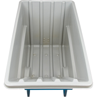 Tilt Truck, Polyethylene, 1.1 cu. yd., 2000 lbs. Load Capacity Les Distributions ICE