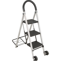 &eacute;chelle-escabeau, 3 marches, 20" x 18" x Hauteur 38-1/2" Les Distributions ICE