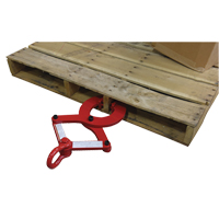 Tire-palettes robustes, 16 lb Poids, 5" Ouverture des m&acirc;choires, 6000 lb Capacit&eacute; de tirage, 2" Hauteur de la m&acirc;choire Les Distributions ICE