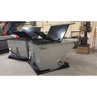 Steel Cover for Self-Dumping Hopper Les Distributions ICE