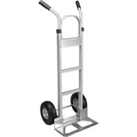 Diable d&eacute;mont&eacute;, Prise Double, Aluminium, Hauteur de 50-5/8", Capacit&eacute; 500 lb Les Distributions ICE