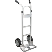 Diable d&eacute;mont&eacute;, Prise Double, Aluminium, Hauteur de 50-5/8", Capacit&eacute; 500 lb Les Distributions ICE