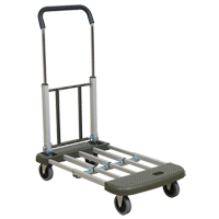 Chariot &agrave; plateforme t&eacute;l&eacute;pliante, Aluminium, 330 lb, 29-1/2" lo x 17-1/2" la, Hauteur 36-1/2" Les Distributions ICE