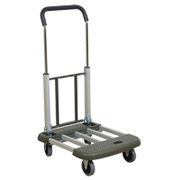 Chariot &agrave; plateforme t&eacute;l&eacute;pliante, Aluminium, 330 lb, 29-1/2" lo x 17-1/2" la, Hauteur 36-1/2" Les Distributions ICE