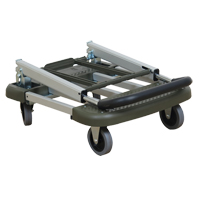 Chariot &agrave; plateforme t&eacute;l&eacute;pliante, Aluminium, 330 lb, 29-1/2" lo x 17-1/2" la, Hauteur 36-1/2" Les Distributions ICE