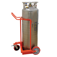 Large Liquid Gas Cylinder Truck LCC, Polyurethane Wheels, 20" W x 20" D Base, 1000 lbs. Les Distributions ICE