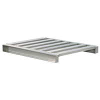 Palette &agrave; canaux en aluminium 2 c&ocirc;t&eacute;s Les Distributions ICE
