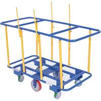 Chariot horizontal pour panneaux, 63-7/16" x 28-1/2" x 40-15/16", Capacit&eacute; 2000 lb Les Distributions ICE