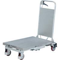 Manual Hydraulic Scissor Lift Table, 27-1/2" L x 17-5/8" W, Partial Stainless Steel, 400 lbs. Capacity Les Distributions ICE