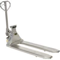 Scale Pallet Truck, 45.69" L x 21.875" W, 5000 lbs. Cap. Les Distributions ICE