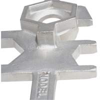 Drum Wrench, 3/4"/2" Opening, 9-1/2" Handle, Stainless Steel Les Distributions ICE