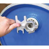 Drum Wrench, 3/4"/2" Opening, 9-1/2" Handle, Stainless Steel Les Distributions ICE