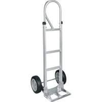 Knocked Down Hand Truck, P-Handle Handle, Aluminum, 52-1/8" Height, 500 lbs. Capacity Les Distributions ICE