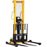 Manual Hydraulic Stacker, Hand Pump Operated, 2000 lbs. Capacity, 35" Max Lift Les Distributions ICE