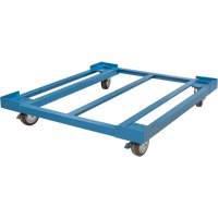 Pallet Dolly, 48.5" W x 43" D x 8" H, 3000 lbs. Capacity Les Distributions ICE