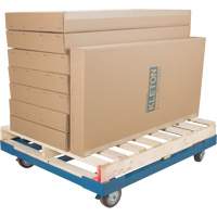Pallet Dolly, 48.5" W x 43" D x 8" H, 3000 lbs. Capacity Les Distributions ICE
