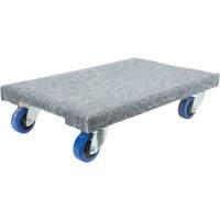 Medium-Duty Solid Wood Dollies, Polyolefin Wheels, 900 lbs. Capacity, 18" W x 24" D x 7" H Les Distributions ICE