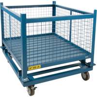 Dolly for Stacking Container, 48.5" W x 40-1/2" D x 10" H, 3000 lbs. Capacity Les Distributions ICE