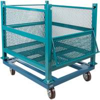 Dolly for Open Mesh Container, 40.5" W x 34-1/2" D x 10" H, 3000 lbs. Capacity Les Distributions ICE