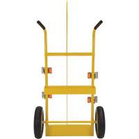 Welding Cylinder Torch Cart, Foam-Filled Wheels, 23-13/16" W x 22-13/16" L Base, 500 lbs. Les Distributions ICE