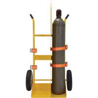 Welding Cylinder Torch Cart, Foam-Filled Wheels, 23-13/16" W x 22-13/16" L Base, 500 lbs. Les Distributions ICE