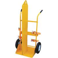 Welding Cylinder Torch Cart, Foam-Filled Wheels, 23-1/8" W x 22-13/16" L Base, 500 lbs. Les Distributions ICE