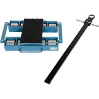 Steerable Machinery Skate, 12 tons Capacity Les Distributions ICE