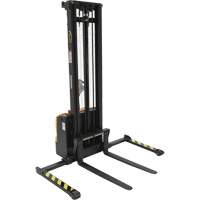Double Mast Stacker, Electric Operated, 2200 lbs. Capacity, 150" Max Lift Les Distributions ICE