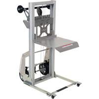 Appareil de levage portatif en aluminium, M&eacute;canisme Pompe au pied, Capacit&eacute; de 200 lb, Levage max de 61" Les Distributions ICE