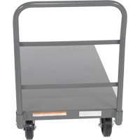 Platform Truck, 48" L x 24" W, 2000 lbs. Capacity, Rubber Casters Les Distributions ICE