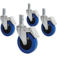 Mini 4" Casters with Locking Pin Les Distributions ICE