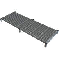 Plateforme de travail en une &eacute;tape &agrave; hauteur r&eacute;glable, 24" la x 71" pr, Capacit&eacute; de 800 lb, Enti&egrave;rement soud&eacute; Les Distributions ICE