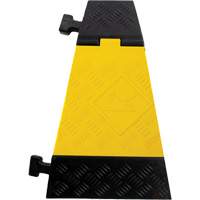 Protecteur de c&acirc;ble tourne-&agrave;-droite robuste Powerhouse, 3 canaux, 12" lo x 19,75" la x 3" h Les Distributions ICE