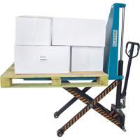 Manual Scissor Skid Lift, 45-1/4" L x 20-1/4" W, Steel, 3300 lbs. Capacity Les Distributions ICE