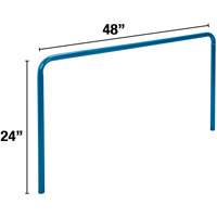 Support vertical de 24" x 48" pour chariot &agrave; panneaux Les Distributions ICE