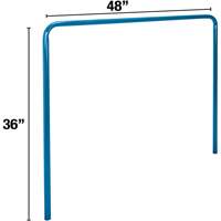 Support vertical de 36" x 48" pour chariot &agrave; panneaux Les Distributions ICE