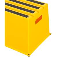 Escabeau industriel, 20-7/8" x 12-3/16" x Hauteur 12" Les Distributions ICE