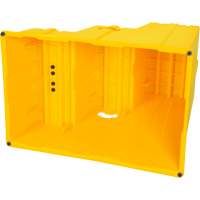 Escabeau industriel, 3 marches, 34-13/16" x 22-7/16" x Hauteur 28-1/2" Les Distributions ICE