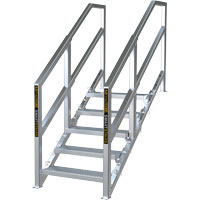 3-5 Step Telescopic Aluminum Smart Stairs Les Distributions ICE