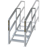 3-5 Step Telescopic Aluminum Smart Stairs Les Distributions ICE